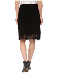 Scully Tracy Suede Skirt