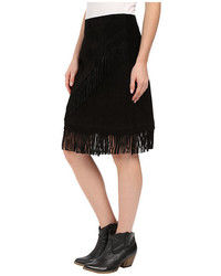 Scully Tracy Suede Skirt