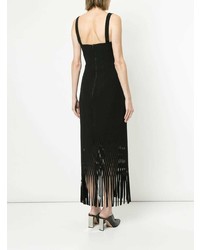 Dion Lee Fringed Sweetheart Dress