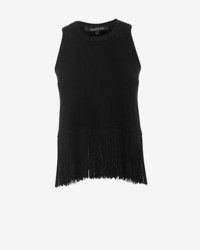 Timo Weiland Fringe Trim Knit Tank