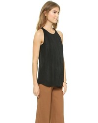 Theory Montien Fringe Blouse