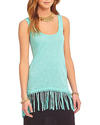 Jessica Simpson Wylie Fringe Tank