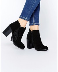 Asos Collection Ella Rose Suede Ankle Boots