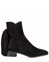 Chloé Fringed Suede Ankle Boots