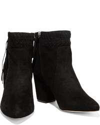 Rebecca Minkoff Ilan Fringed Sude Ankle Boots