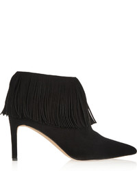 Sam Edelman Kandice Fringed Suede Ankle Boots