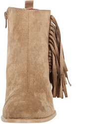 Olivia Fringe Ankle Bootie