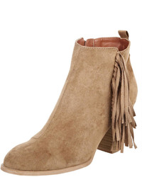 Olivia Fringe Ankle Bootie