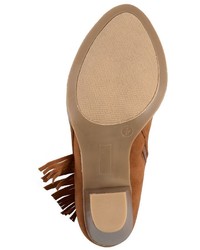 Journee Collection Qmac Fringed Ankle Boots