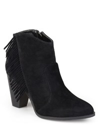 Journee Collection Qmac Fringed Ankle Boots