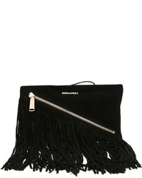 Dsquared2 Fringed Clutch
