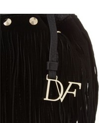 Diane von Furstenberg Voyage Boho Disco Suede Cross Body Bag