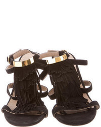 Chloé Fringe Accented Sandals