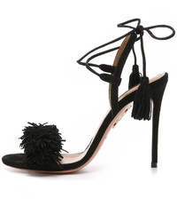 Aquazzura Wild Thing Fringe Sandals