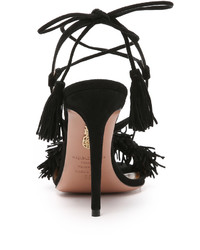 Aquazzura Wild Thing Fringe Sandals