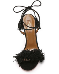 Aquazzura Wild Thing Fringe Sandals