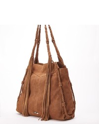 Cali Suede Tote With Fringe