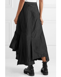 3.1 Phillip Lim Asymmetric Ruffled Silk Taffeta Midi Skirt
