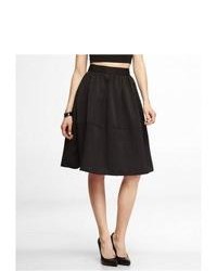 Express High Waist Full Skirt Black 0