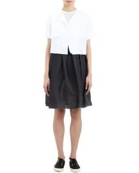 Yang Li Pleated Circle Skirt Black