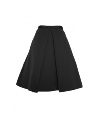 Tibi Silk Faille Pleated Full Skirt
