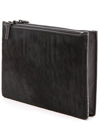 Helmut Lang Baryon Small Fur Pouch
