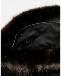 Asos Faux Fur Cuddle Clutch Bag