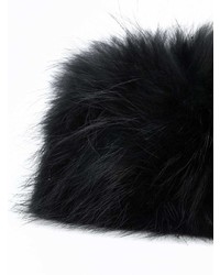 Dsquared2 Raccoon Fur Clutch Bag