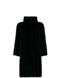 Liska Buttoned Up Fur Coat