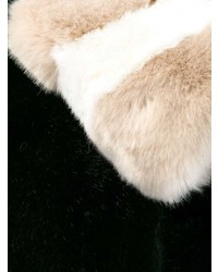 La Seine & Moi Carene Fur Sleeved Coat