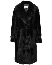 Common Leisure Cool Double Breasted Shearling Coat