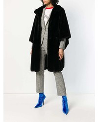 Liska Cropped Sleeves Fur Coat