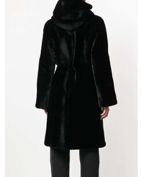 Liska Dawson Hooded Fur Coat
