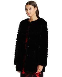 Diane von Furstenberg Charlize Long Fur Coat