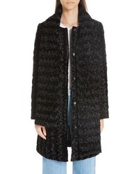 Paskal Faux Fur Coat With Scarf
