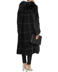 Band Of Outsiders Faux Fur Hooded Coat