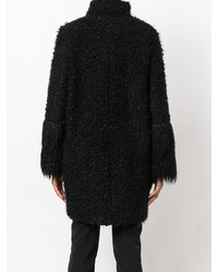 Blugirl Fur Effect Midi Coat