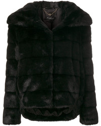 Twin-Set Furry Detail Coat