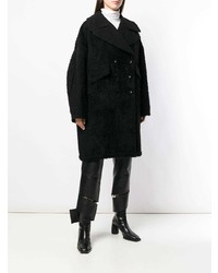 Yohji Yamamoto Furry Midi Coat