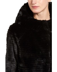 Vince Camuto Hooded Faux Fur Coat