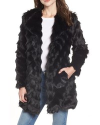 BB Dakota Its All Happening Faux Fur Coat