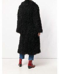 Yves Salomon Meteo Lamb Fur Overcoat