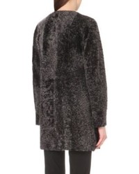 Drome Leather And Shearling Reversible Coat