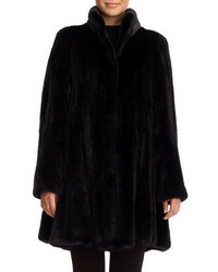 GORSKI Mink Fur A Line Stroller Coat