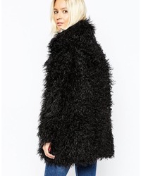 Cheap Monday Shaggy Faux Fur Coat
