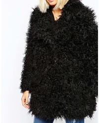 Cheap Monday Shaggy Faux Fur Coat