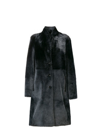 Joseph Single Breasted Fur Coat