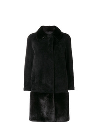 Blancha Single Breasted Fur Coat