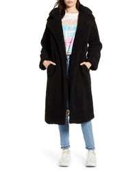 BB Dakota Teddy Faux Fur Longline Coat