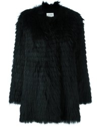 Yves Salomon Raccoon Fur Coat